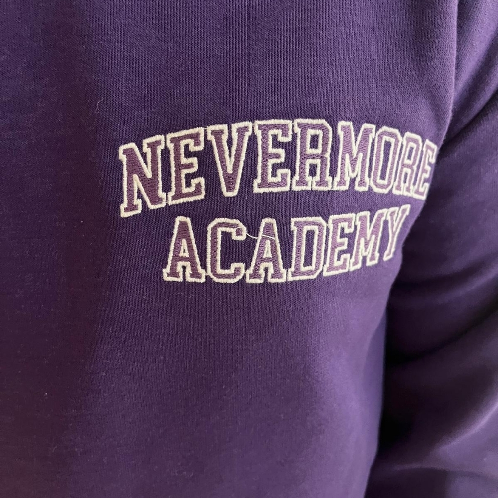 Nevermore Academy Purple Kids Sweatshirt